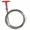 'T' Red Handle Pull Cable 3m Long - Stainless Steel