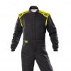 OMP First-S my2020 Race Suit Anthracite/Fluo Yellow