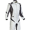 OMP One S1 Race Suit Silver/Black/Anthracite