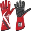 OMP One-S Race Gloves Red/White/Black