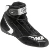 OMP First S Race Shoes Black Suede