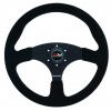Motamec Flat Dish Steering wheel 350mm - Black
