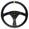 OMP Velocita Steering Wheel 350mm Black Leather