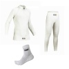 OMP One my2020 White Nomex Underwear Package 2 with Ankle Socks