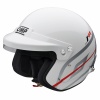 OMP J-R FIA Hans Open Face Helmet White