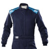 OMP First-S my2020 Race Suit Navy Blue/Cyan