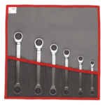 Facom 64 - Sets of metric and inch straight ratchet ring wrenches 64.JE6T
