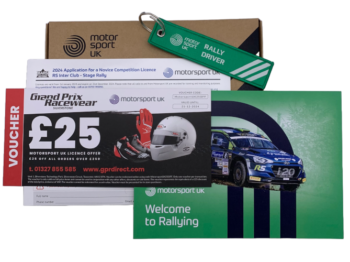 Motorsport UK Starter Pack - 'Go Rallying' (BARS)