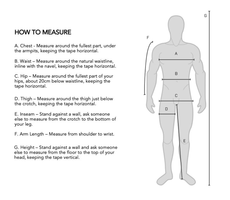 How To Measure A Race Suit