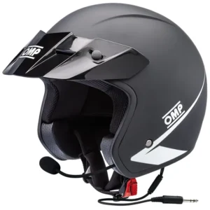 OMP Star-J Intercom Open Face Track Day Helmet