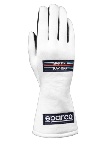 Sparco Martini Land Classic Race Glove - White