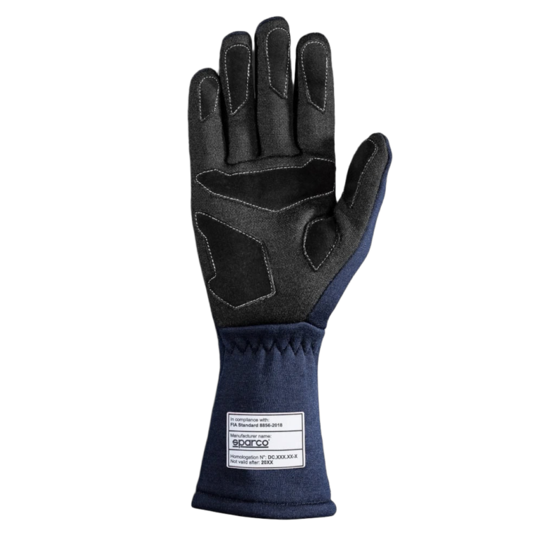 001368 Sparco Land Classic Race Gloves Navy Blue 02