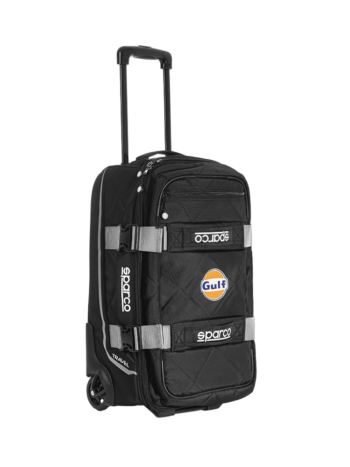 Sparco Gulf Travel Trolley Bag - Black