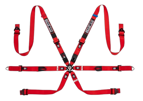 Sparco 6 Point Harness Competition H-2 PU