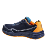 07545GUBMAF 07545GU Sparco Indy Mirage Gulf S1PS Safety Shoes - Blue Marine Fluro Orange - 02