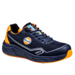 07545GUBMAF 07545GU Sparco Indy Mirage Gulf S1PS Safety Shoes - Blue Marine Fluro Orange