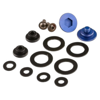 BEL2040152 - Bell Peak Screw Kit - M10 (All 10 Series) Bell Helmet - Blue