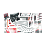 Facom 165-piece set of industrial maintenance tools - 6 drawer roller cabinet JET6.M130A