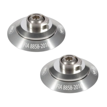 Silver - Bell Hans Clips - FIA 8858-2010