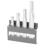 Facom Set of ribbed chisels on holder 262A.JS4