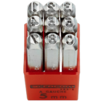 Facom 293A - Set of 9 digit punches 293A.5