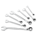 Facom Set of metric ratchet combination wrenches 467B.J7