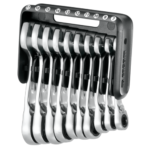 Facom Short ratchet combination wrench sets in portable case 467BS.JP10