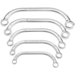 Facom Set of 5 metric half-moon offset-ring wrenches 57.JE5