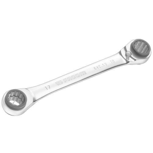 Facom Ring Ratchet Multiple Opening Straight Series