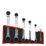 Facom Inch 15?? hinged ratchet ring wrenches set 65.JU6T