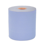B-G Blue Paper Towel Roll - 2 ply 6 Pack - Image 2