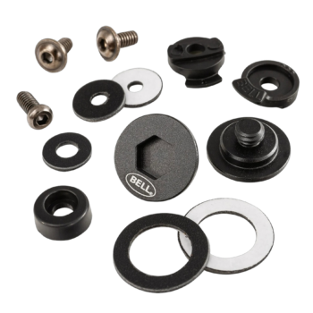 BEL2020011 Bell Visor Pivot Screw Kit (10 Series) - Black