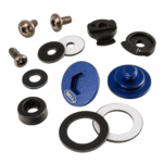 BEL2020012 Bell Visor Pivot Screw Kit (10 Series) - Blue