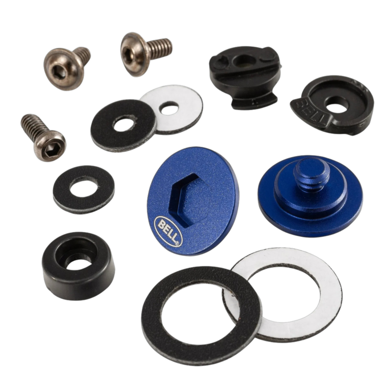 BEL2020012 Bell Visor Pivot Screw Kit (10 Series) - Blue