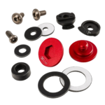BEL2020013 Bell Visor Pivot Screw Kit (10 Series) - Red
