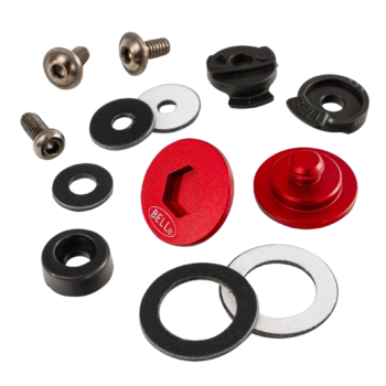 BEL2020013 Bell Visor Pivot Screw Kit (10 Series) - Red