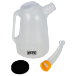 BG Racing Plastic Fluid/Fuel/Oil Measuring Jugs - Image 2