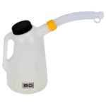 BG Racing Plastic Fluid/Fuel/Oil Measuring Jugs