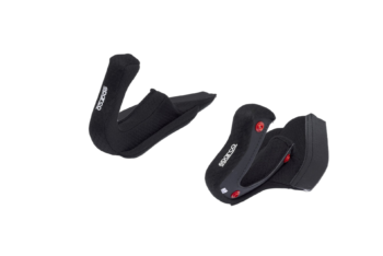 Sparco Flux RJ / RJ-l Cheek Padding - Black