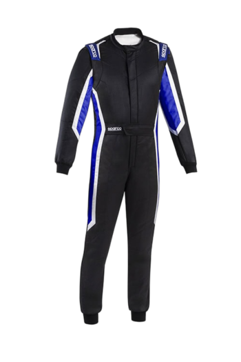 Sparco Sprint Pro Race Suit - Black / Navy Blue