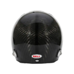 High-performance Bell RS7 Ultra Carbon helmet featuring a lightweight, durable carbon fibre shell and aerodynamic duckbill design for racing safety and speed.