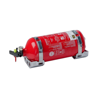 OMP Steel Hand Held Powder Extinguisher - CB0-0326-A01 front