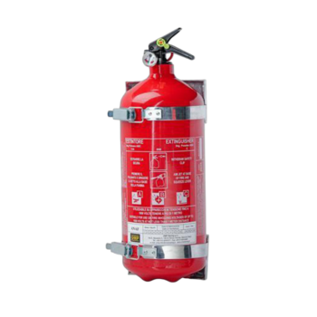 OMP Steel Hand Held Powder Extinguisher-CB0-0326-A01-upright