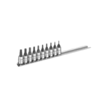 Facom 10 Piece 1/4'' Torx Bit Socket Set E030703