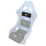 HB0-0692-071 OMP Universal Lumbar Backrest Seat Cushion - Small