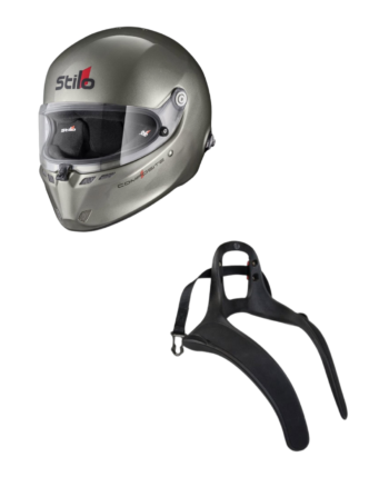 Helmet and Hans Stilo ST6 FN Race Bundle