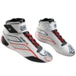 IC0-0822-A03-020 OMP One S Race Boots - White Red