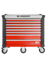 Facom 8 Dr. Roll Cab With Tools, Red Spotlightjet8m - Image 2