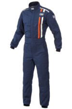 OMP Classic Race Suit - Navy Blue