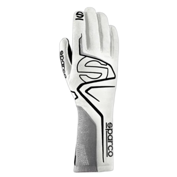 Sparco Lap Race Gloves - White